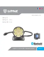 Lupine Betty R Owner'S Manual preview