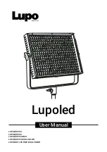 Lupo LUPOLED 350 User Manual предпросмотр