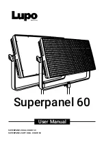 Предварительный просмотр 1 страницы Lupo Superpanel 60 User Manual