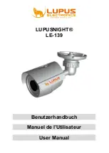 Lupus Electronics LUPUSNIGHT LE-139 User Manual preview