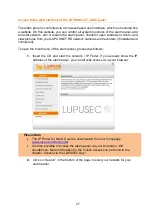 Preview for 27 page of Lupus Electronics XT 1 Plus User Manual