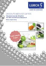 Предварительный просмотр 1 страницы Lurch green power Manual