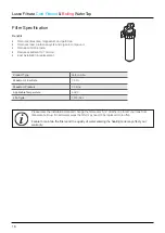 Предварительный просмотр 16 страницы Lusso Filtrata Installation & Operating Manual