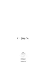 Preview for 20 page of Lusso Filtrata Installation & Operating Manual