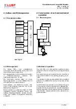 Предварительный просмотр 14 страницы Lust CD 003.1 Service Instructions Manual