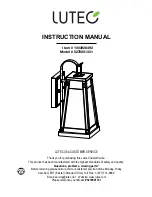 Предварительный просмотр 1 страницы LUTEC 5278001331 Instruction Manual