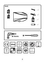 Предварительный просмотр 2 страницы LUTEC 6901501000 User Manual