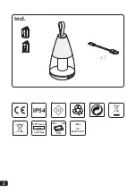 Preview for 2 page of LUTEC 8500102331 User Manual