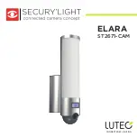 Предварительный просмотр 1 страницы LUTEC SECURY'LIGHT ELARA ST2671-CAM Manual