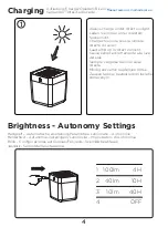 Preview for 4 page of LUTEC TABLE CUBE 6908001331 User Manual