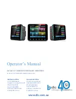 Lutech DATALYS V Series Operator'S Manual предпросмотр