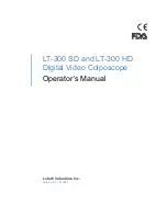 Предварительный просмотр 1 страницы Lutech LT-300 HD Operator'S Manual