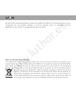 Предварительный просмотр 2 страницы Luthor TL 22 User Manual