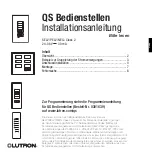 Preview for 21 page of Lutron Electronics Architrave QSWA-KP5-DN Installation Manual