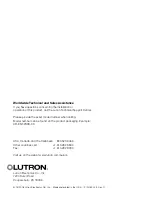 Preview for 28 page of Lutron Electronics AuroRa AR-ENT-2S3D Series Package Installation Manual