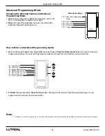 Предварительный просмотр 8 страницы Lutron Electronics C-L User Manual