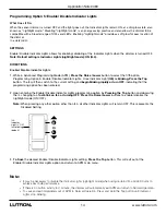 Предварительный просмотр 14 страницы Lutron Electronics C-L User Manual