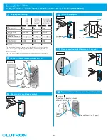 Preview for 8 page of Lutron Electronics Caseta Pico PD-6WCL Installation Manual