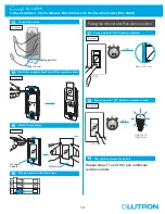 Preview for 13 page of Lutron Electronics Caseta Pico PD-6WCL Installation Manual