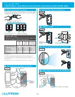 Preview for 16 page of Lutron Electronics Caseta Pico PD-6WCL Installation Manual