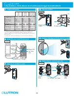 Preview for 36 page of Lutron Electronics Caseta Pico PD-6WCL Installation Manual