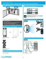 Preview for 44 page of Lutron Electronics Caseta Pico PD-6WCL Installation Manual