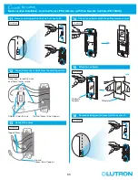 Preview for 65 page of Lutron Electronics Caseta Pico PD-6WCL Installation Manual