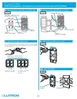 Preview for 84 page of Lutron Electronics Caseta Pico PD-6WCL Installation Manual