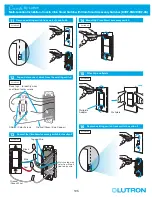 Preview for 105 page of Lutron Electronics Caseta Pico PD-6WCL Installation Manual