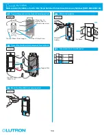 Preview for 106 page of Lutron Electronics Caseta Pico PD-6WCL Installation Manual