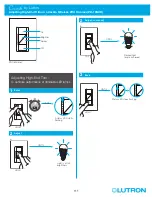 Preview for 111 page of Lutron Electronics Caseta Pico PD-6WCL Installation Manual