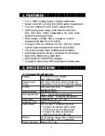 Предварительный просмотр 4 страницы Lutron Electronics CM-9930R Operation Manual