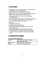 Preview for 4 page of Lutron Electronics DL-9954 Operation Manual