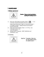 Preview for 29 page of Lutron Electronics DM-9131 Operation Manual