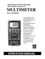 Lutron Electronics DM-9962SD Operation Manual предпросмотр