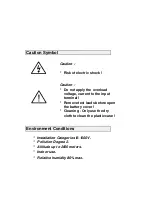 Preview for 2 page of Lutron Electronics DM-9962SD Operation Manual