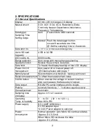 Предварительный просмотр 6 страницы Lutron Electronics DM-9962SD Operation Manual