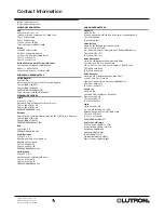 Preview for 40 page of Lutron Electronics DMW-LZC1 Installation And Maintenance Manual