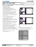 Preview for 12 page of Lutron Electronics DRIV-LP-24V-96W Manual