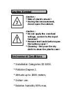 Preview for 2 page of Lutron Electronics DW-6095 Operation Manual