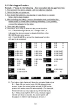 Предварительный просмотр 67 страницы Lutron Electronics DW-6195 Operation Manual