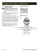 Предварительный просмотр 6 страницы Lutron Electronics EcoSystem Energi Savr Node Installation Manual