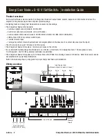 Preview for 2 page of Lutron Electronics Energi Savr Node QSN-4S16-S Installation Manual