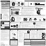 Preview for 3 page of Lutron Electronics Energi TriPak Series Quick Start Quide