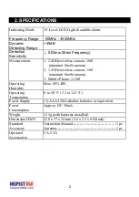 Preview for 4 page of Lutron Electronics FC-2601 Operation Manual