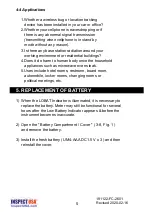 Preview for 7 page of Lutron Electronics FC-2601 Operation Manual