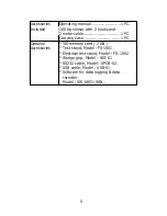 Предварительный просмотр 8 страницы Lutron Electronics FORCE GAUGE FG-6100SD Operation Manual