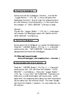 Предварительный просмотр 16 страницы Lutron Electronics FORCE GAUGE FG-6100SD Operation Manual