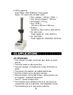 Предварительный просмотр 31 страницы Lutron Electronics FORCE GAUGE FG-6100SD Operation Manual