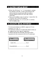 Preview for 10 page of Lutron Electronics FR-5120 Operation Manual